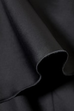 Mörkgrå - Lång off-shoulder klänning - 1