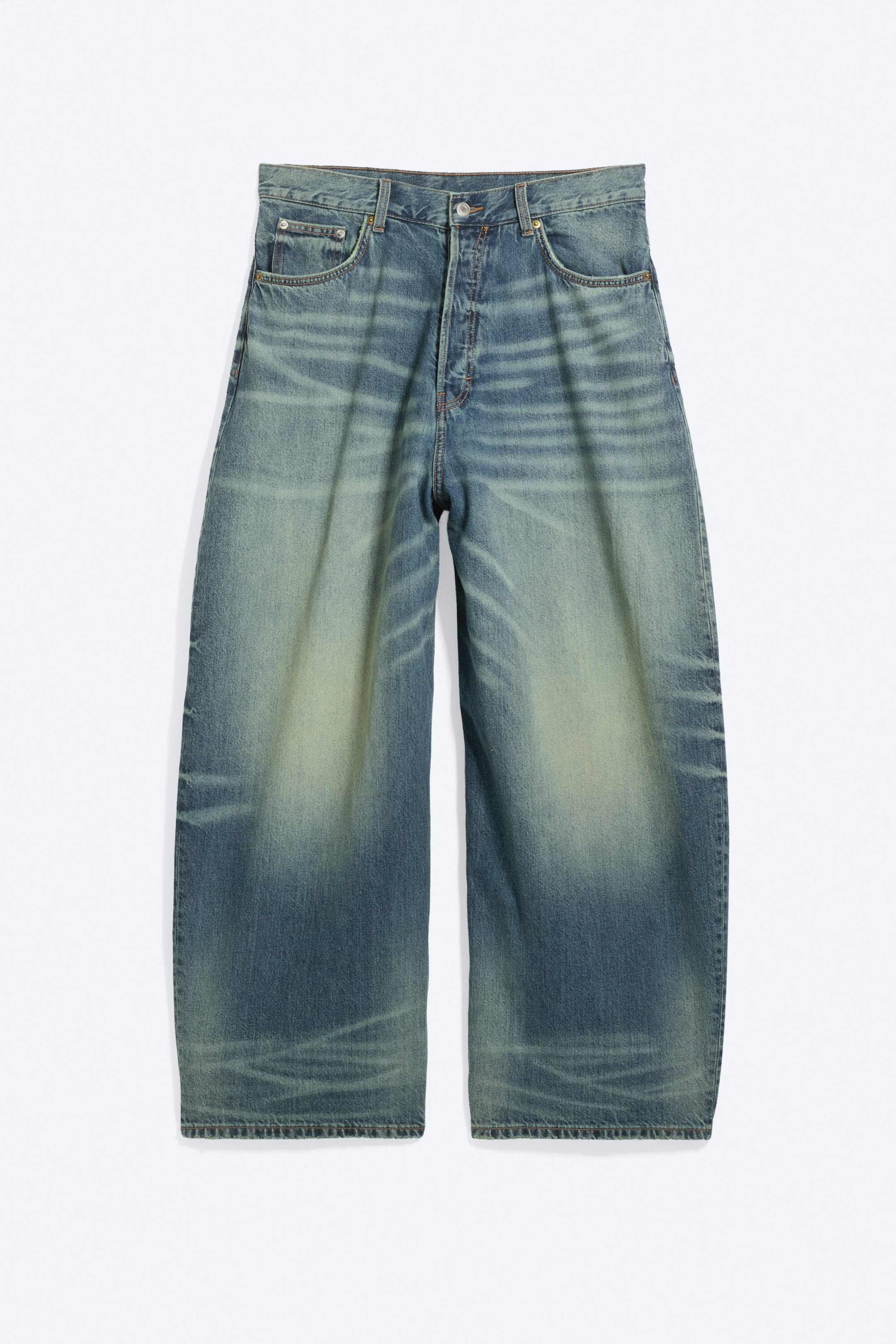 Action Blue - Medium Blue - VOID JEAN BAGGY TAILLE BASSE - 0