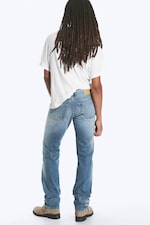 Stirrup Blue - Mellanblå - Comet low waist slim straight jeans - 4