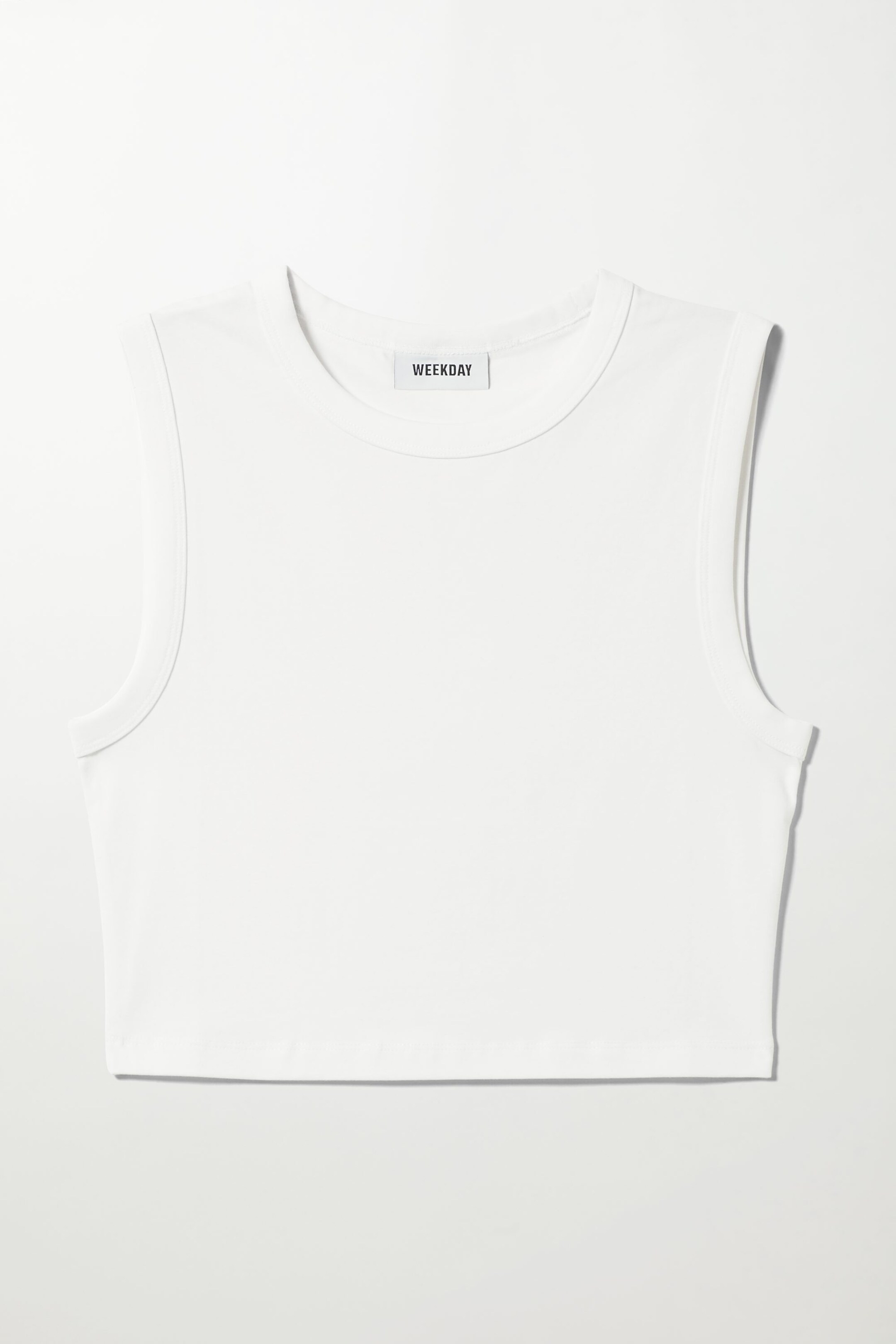 White - Ärmelloses T-Shirt Bestie - 0