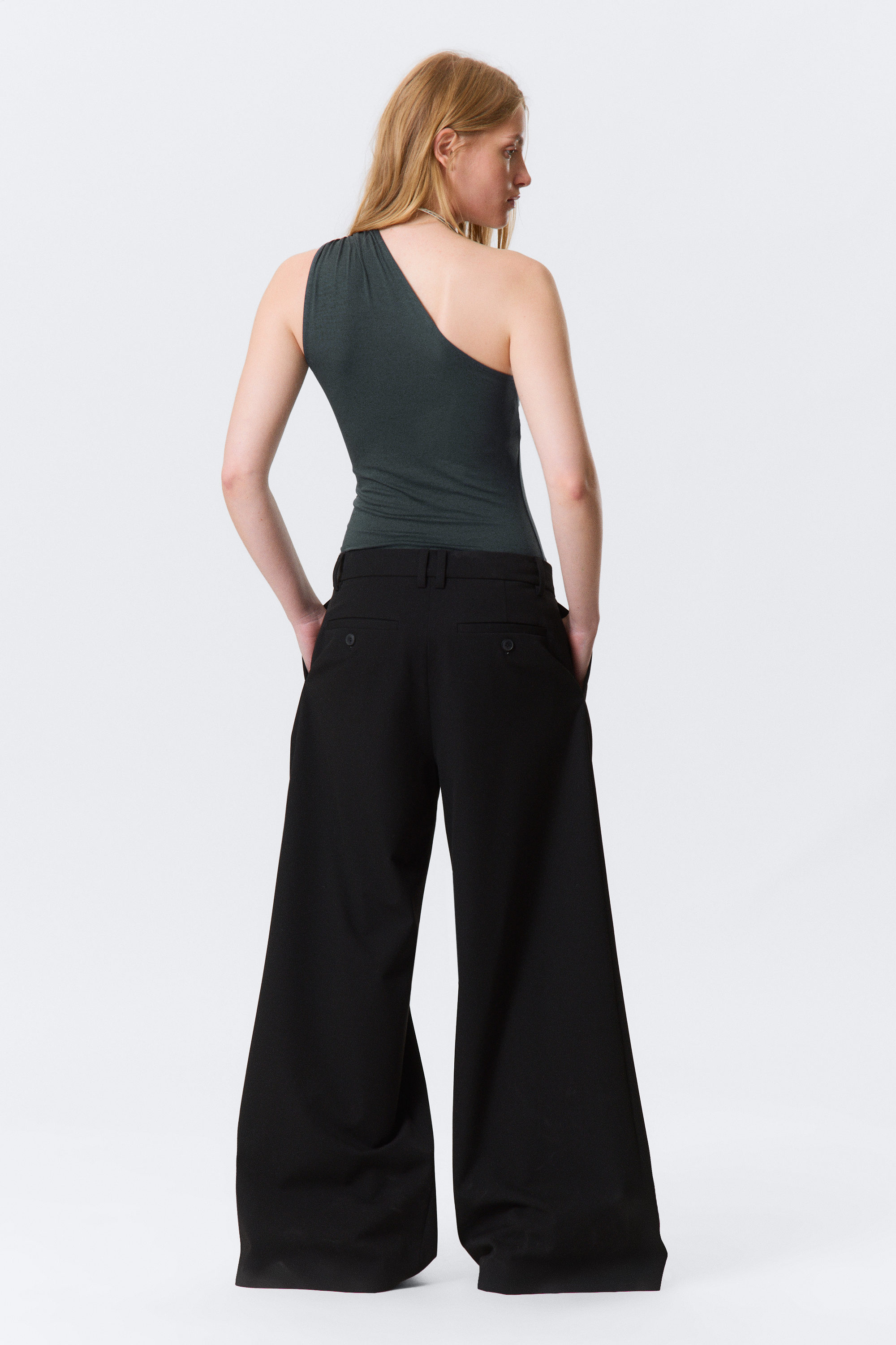 Petrol - One-shoulder cut-out top - 2