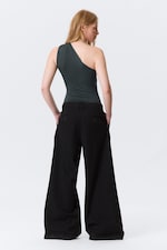 Petrol - One-shoulder cut-out top - 2
