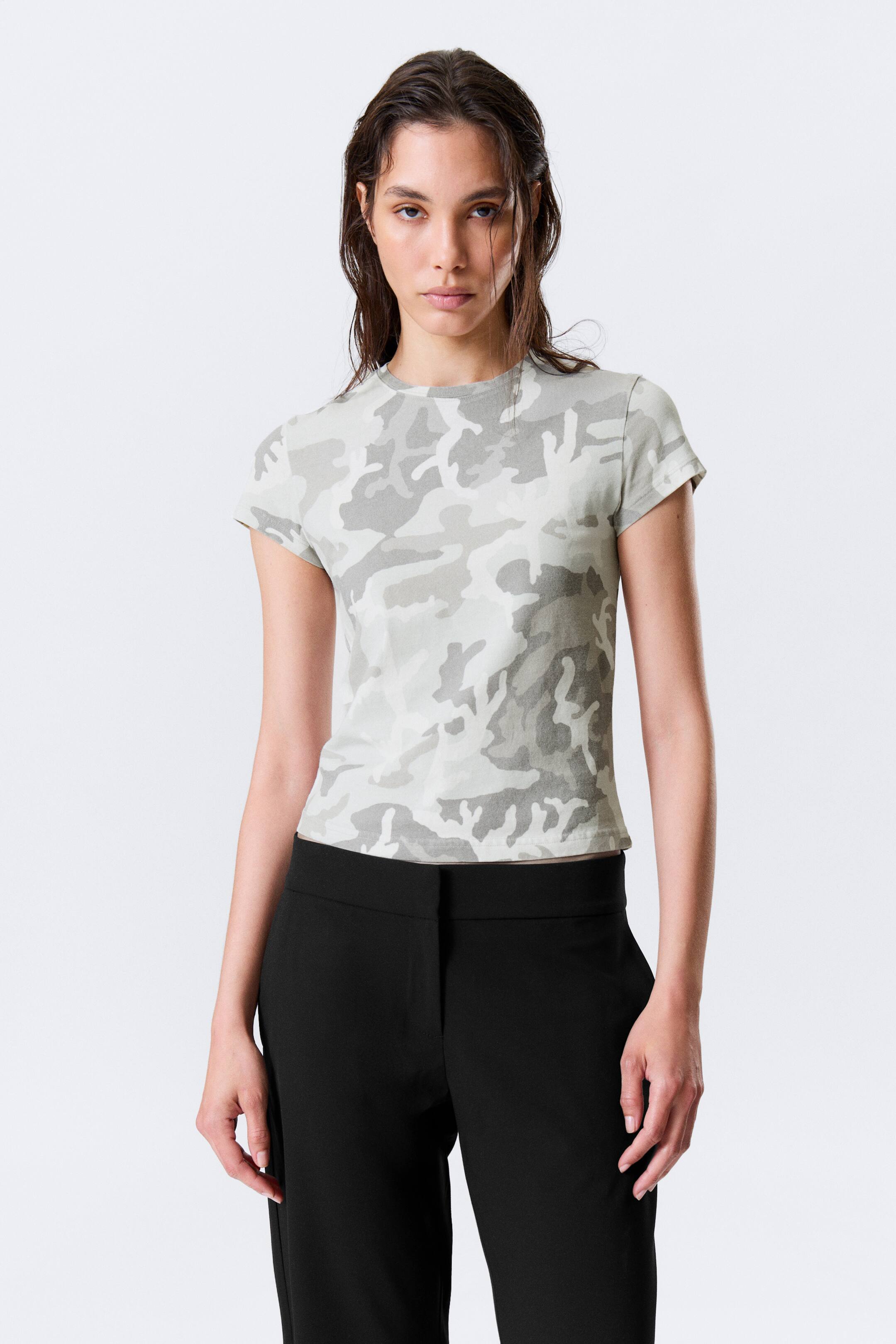 Chemise à manches courtes Chez Moi Sergé de soie à motif