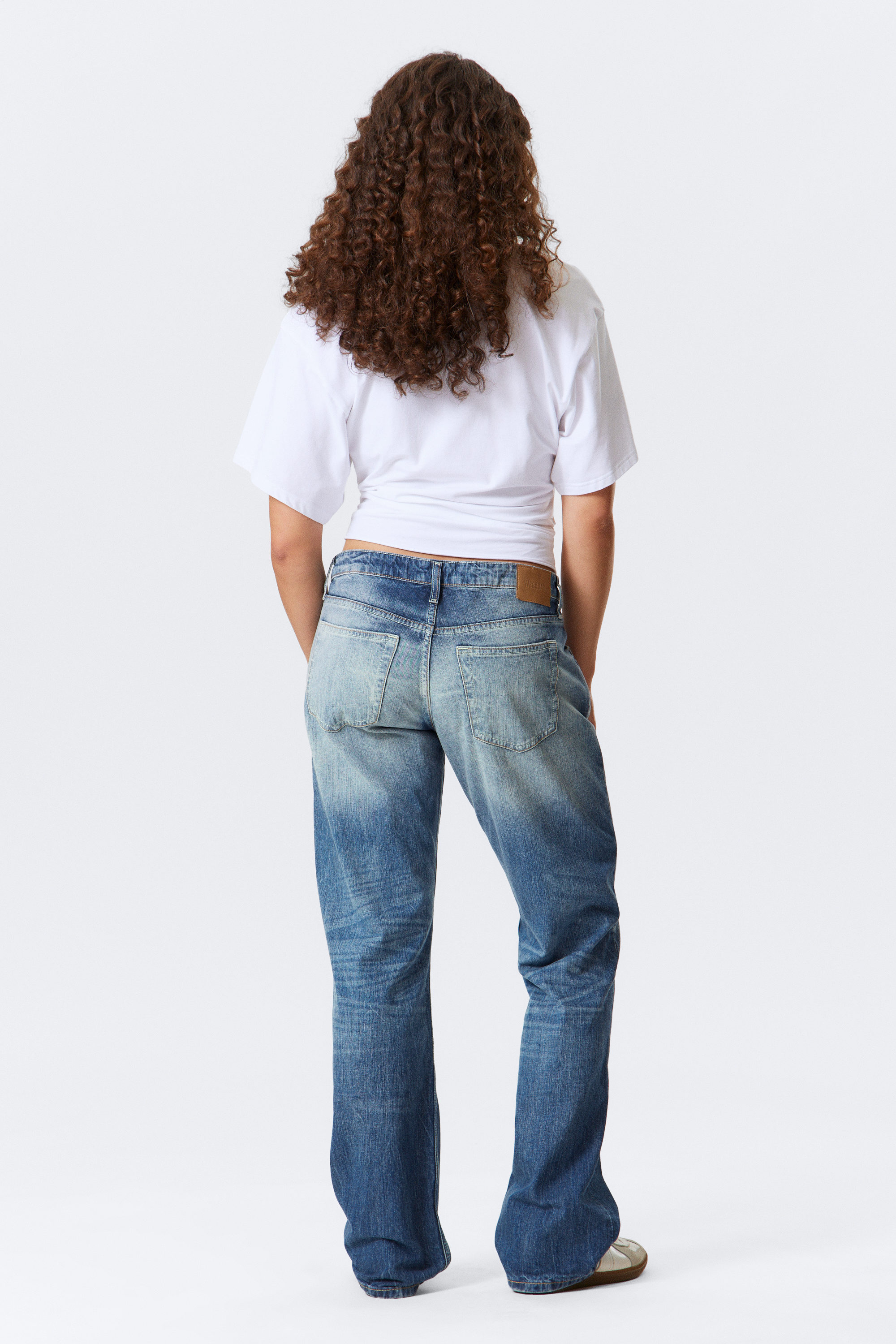 Board Blue - Medium Blue - Arrow Low Rise Regular Straight Leg Jeans - 6