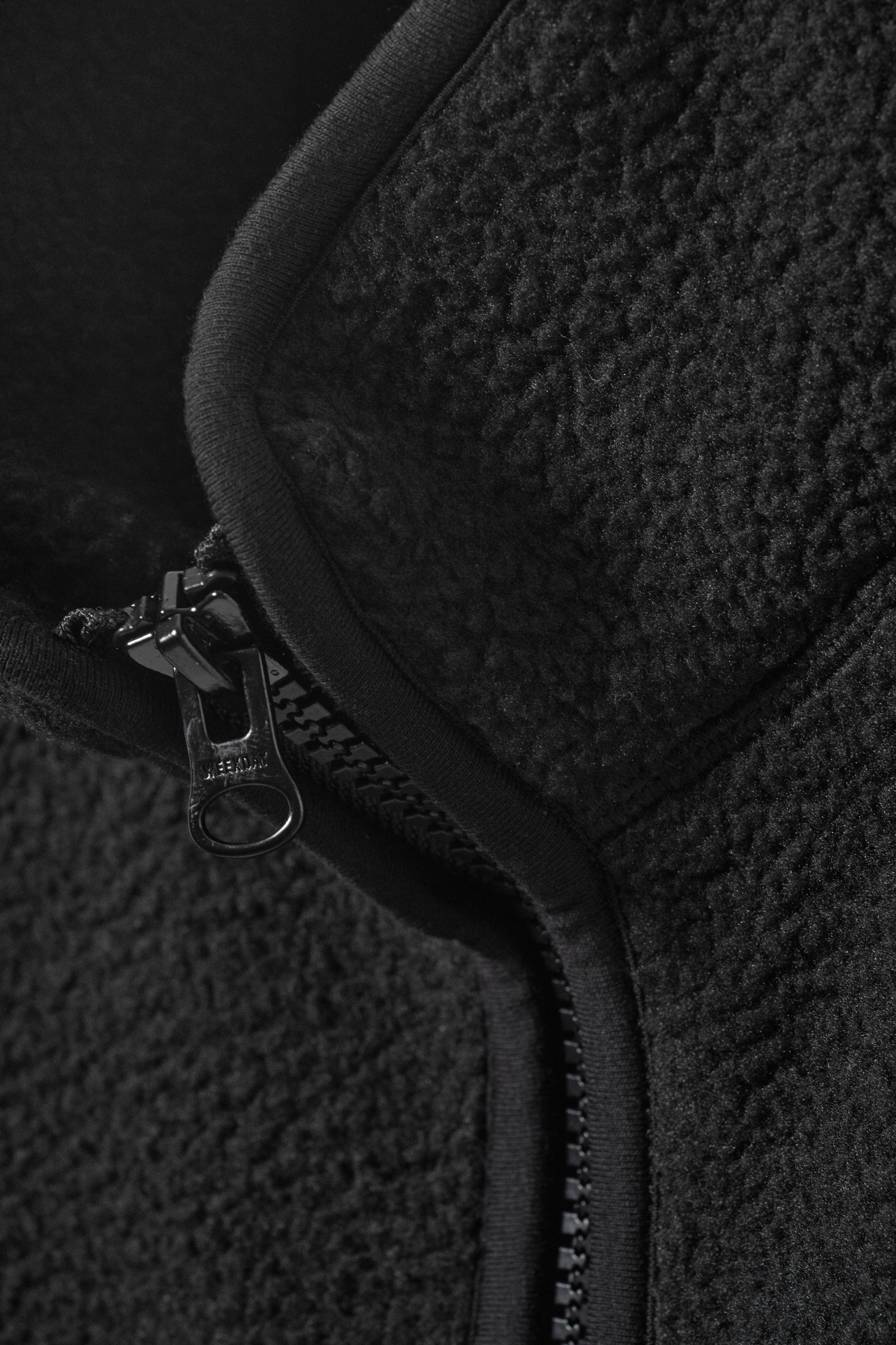 Noir - Gilet en polaire Any - 1