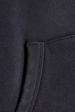 Svart - Slim-fit hettejakke - 5