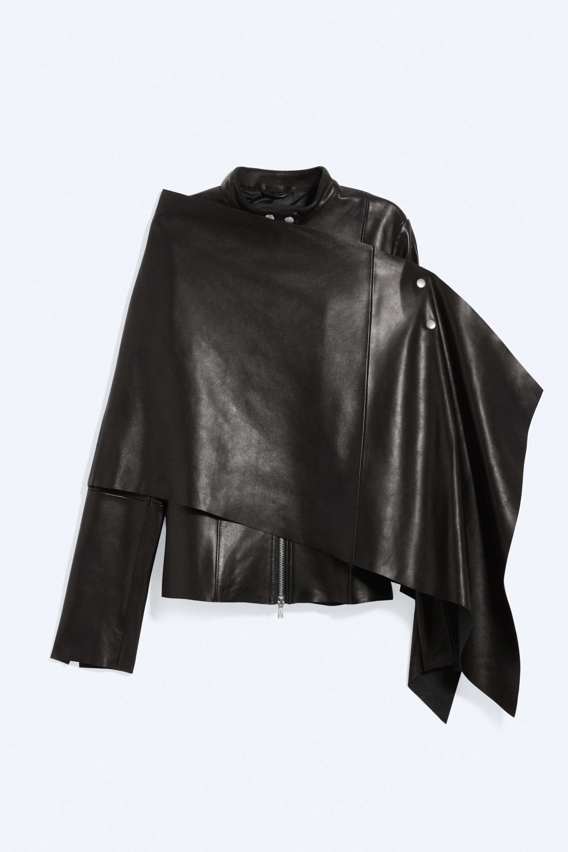 Black - Leather Jacket Wrap Combo - 7