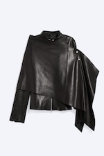 Black - Leather Jacket Wrap Combo - 7