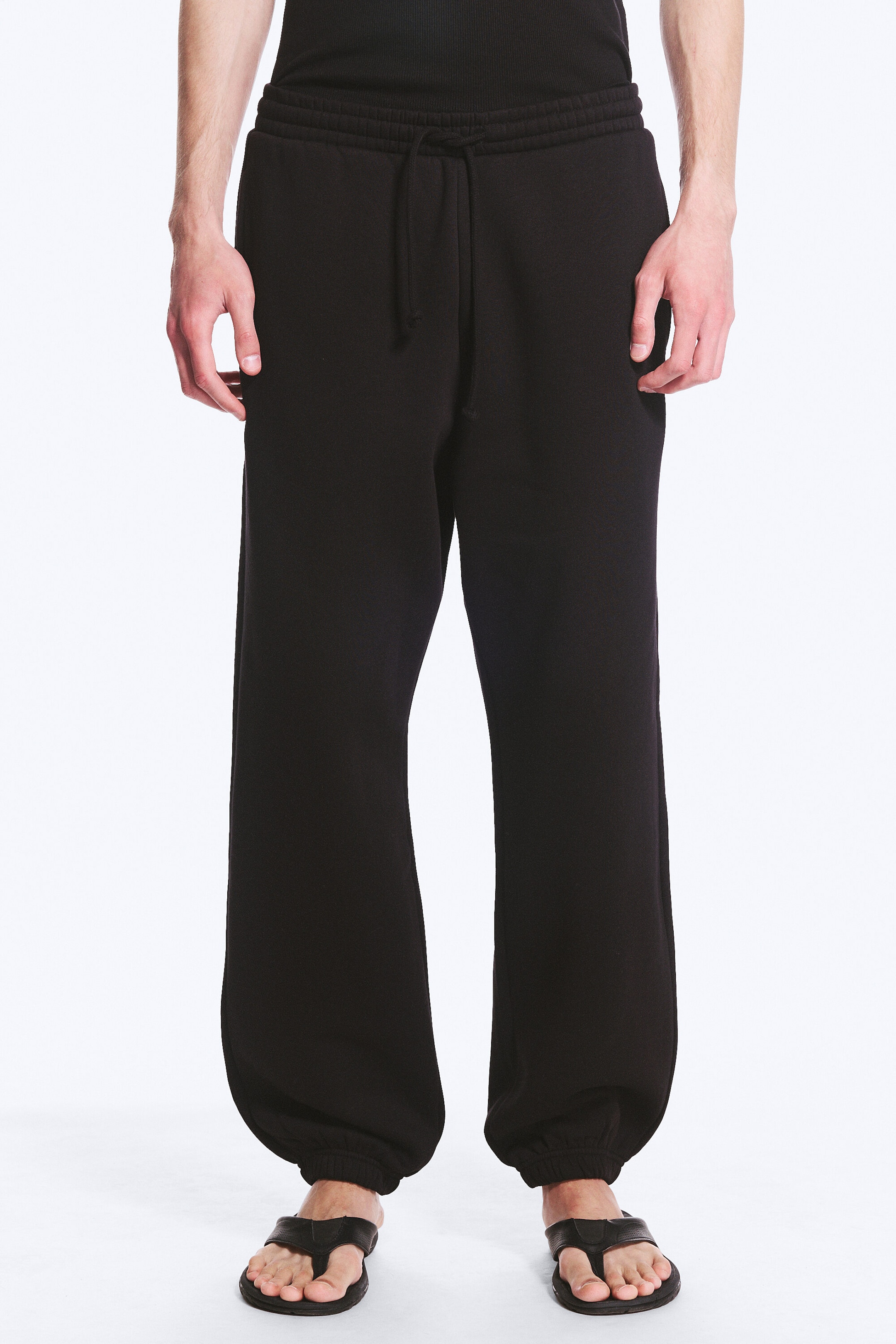 Schwarz - Klassische Sweatpants - 2