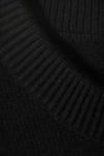 Black - Knitted Vest - 4
