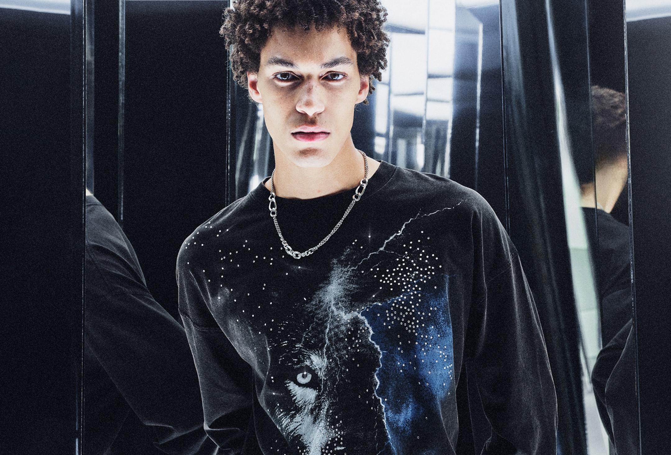 Two models wearing outfits from the Weekday Festival Edit
