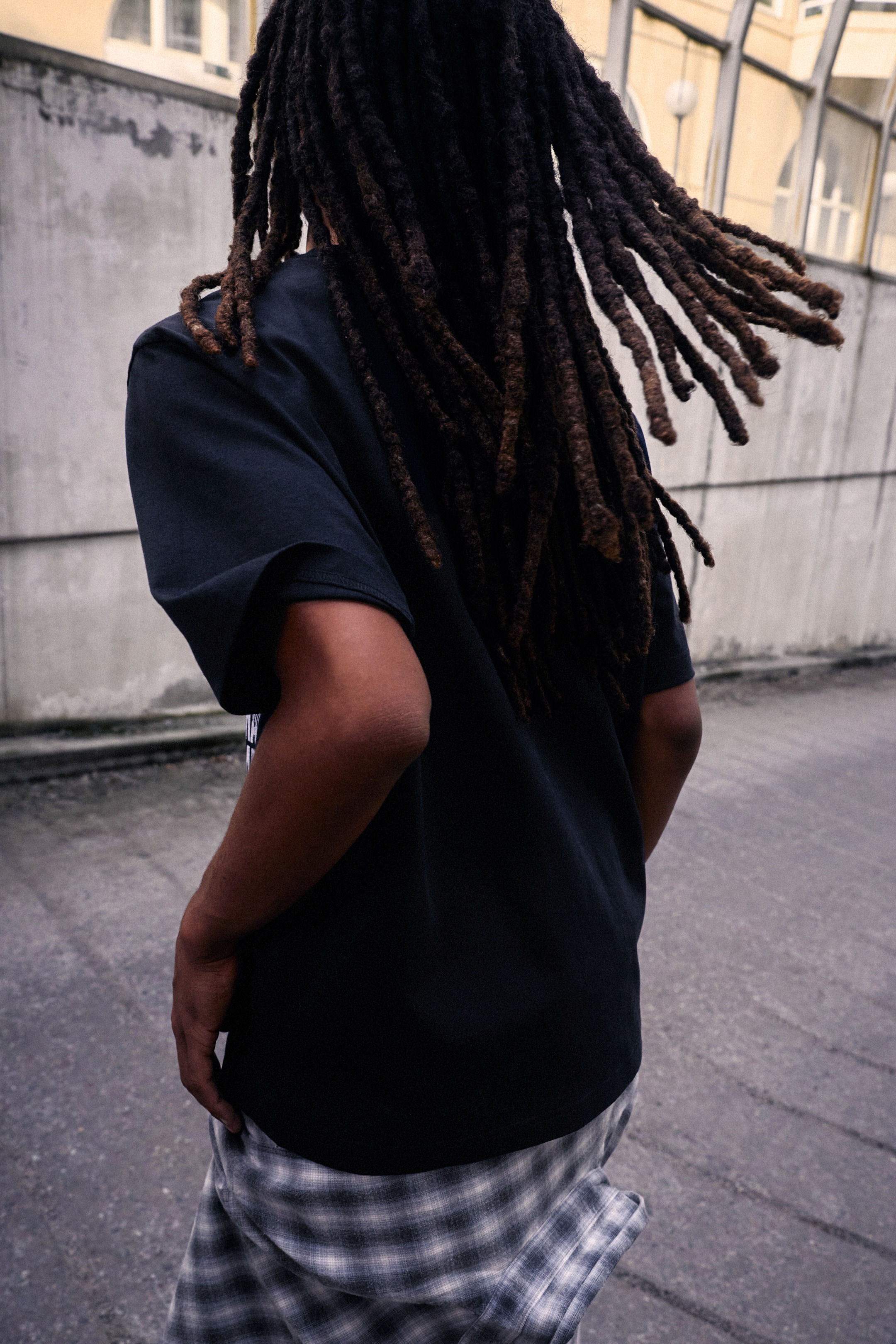 Noir - T-shirt imprimé Whitney