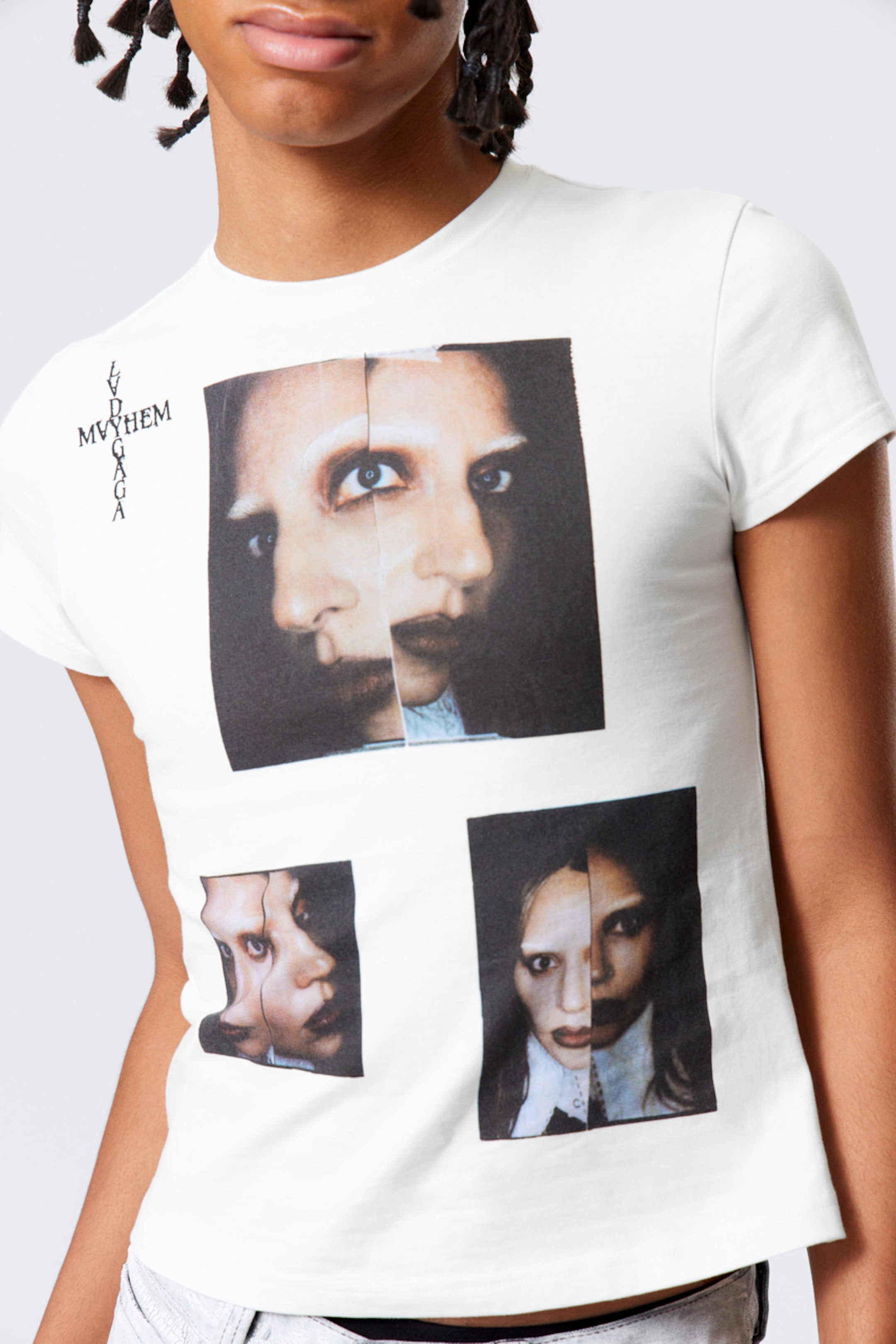 Off-white - Lady Gaga - Baby-Tee