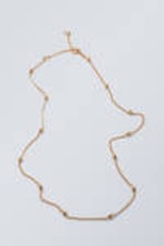 Golden - Dot Necklace - 0