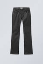 Coated Black - Lana Coated Trousers - 0