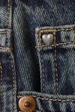 Desert Blue - Medium Blue - Peggy Low Waist Loose Baggy Leg Jeans - 6