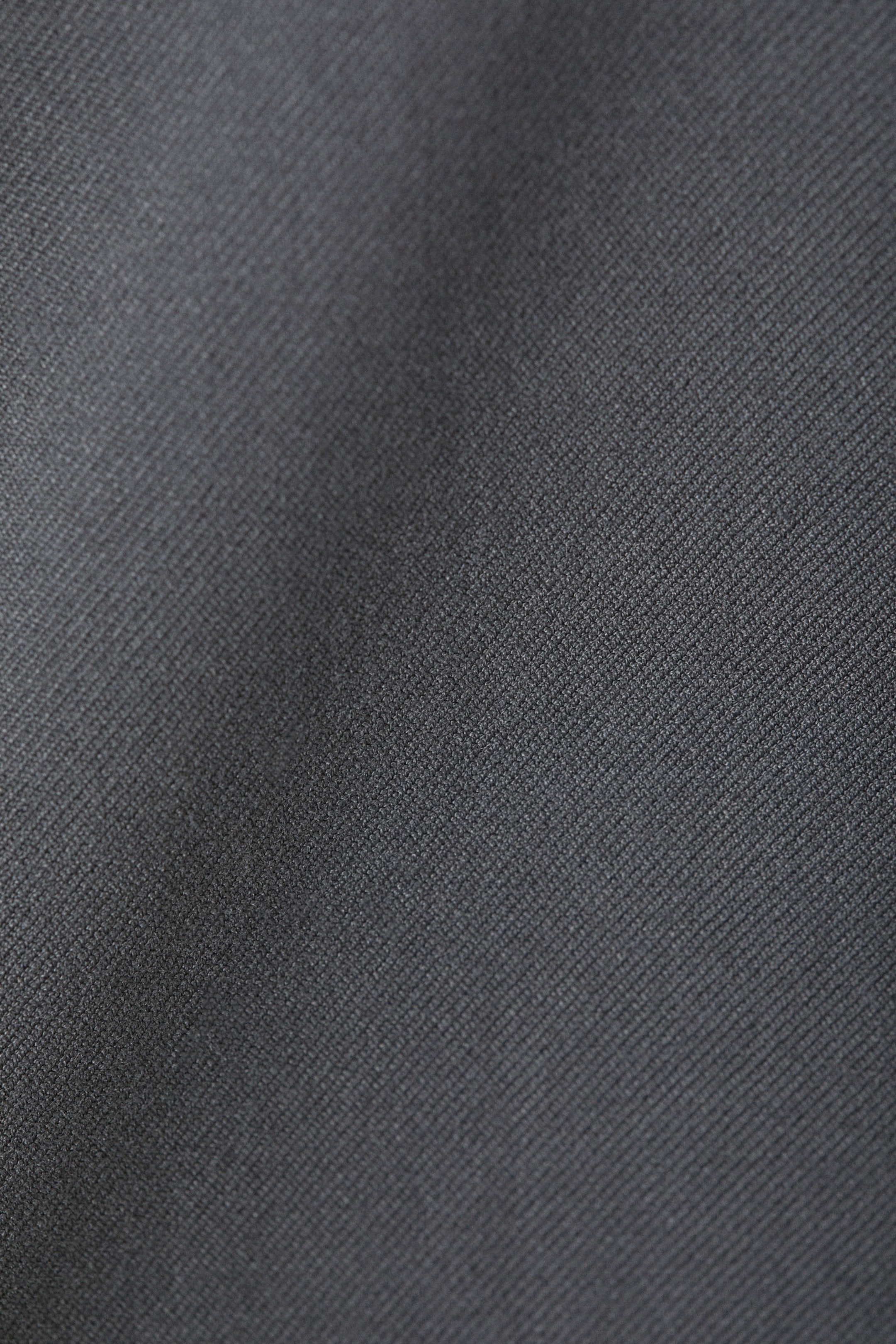 Dark Grey - A-line mini skirt - 4