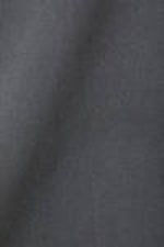 Dark Grey - A-line mini skirt - 4