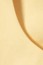 Light Yellow - Balloon Hem Sleeveless Poplin Top - 5