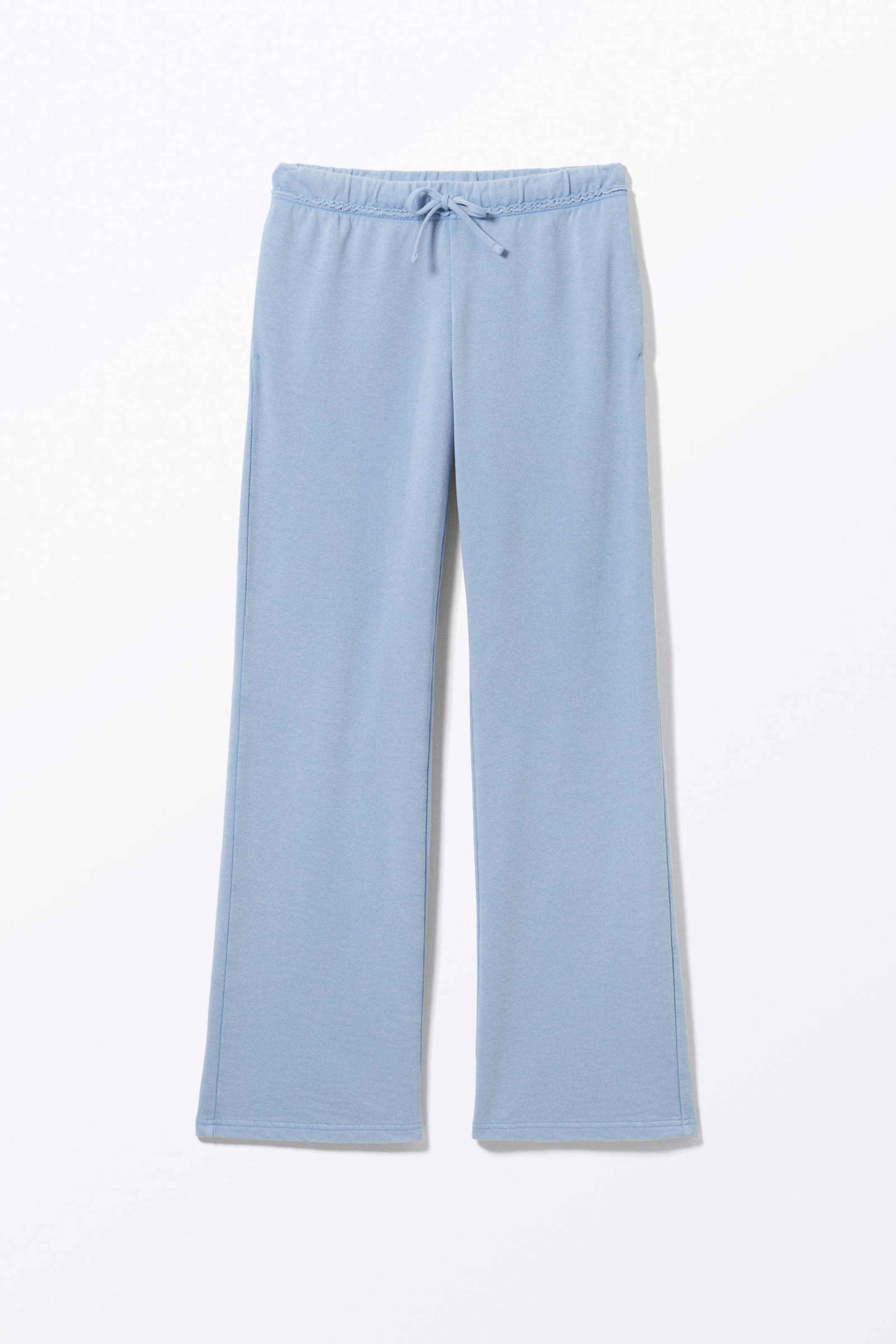 Dusty Blue - Soft Terry Pyjama Bottoms - 3