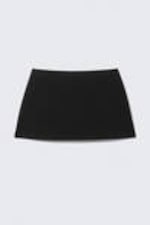 Black - Pull-on Mini Skort - 4