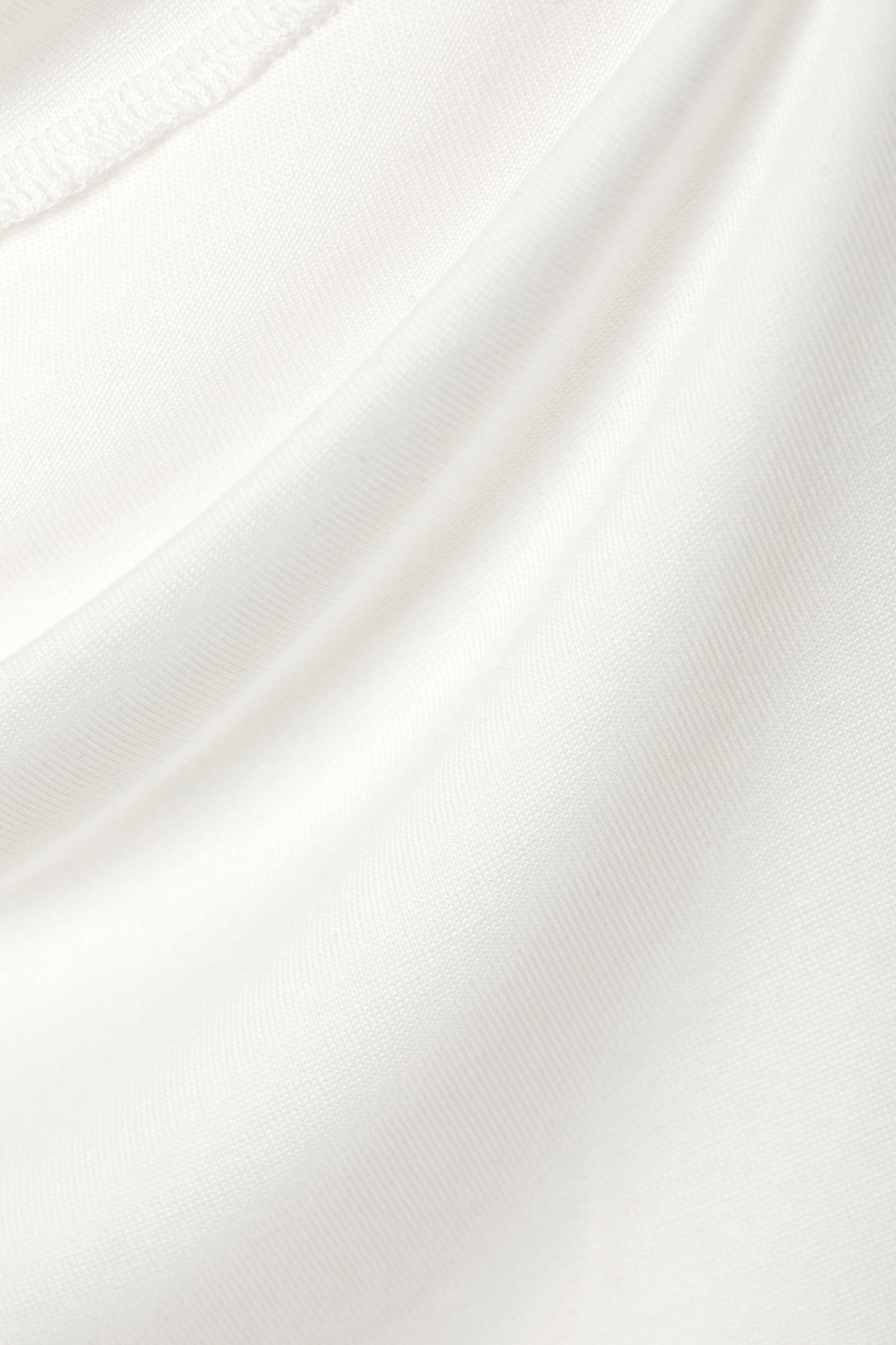 White - Super soft sleeveless boatneck top - 4