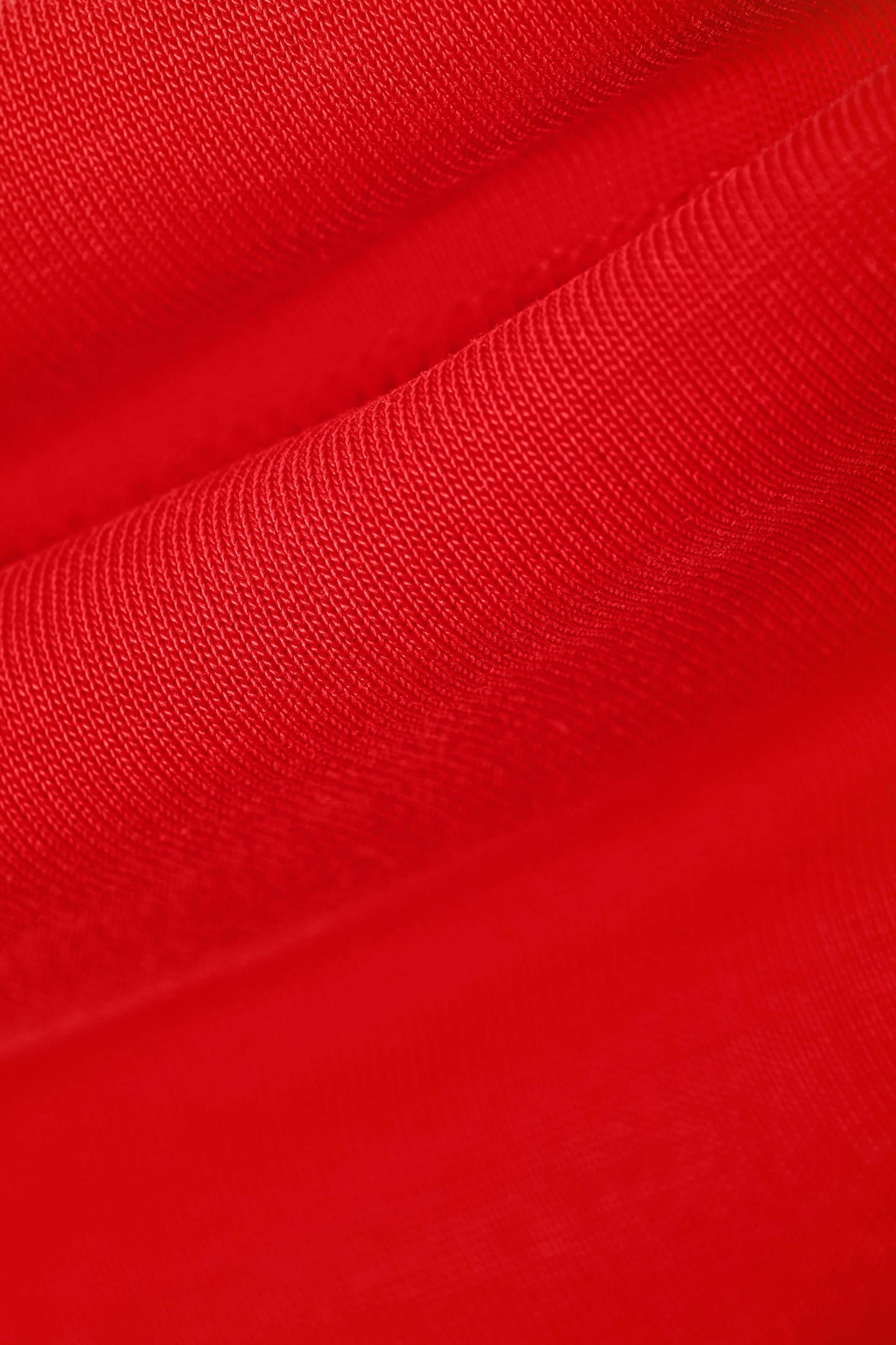 Red - Super soft sleeveless boatneck top - 1