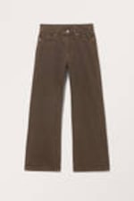 Faded Brown - Naoki Low Loose Jeans - 5