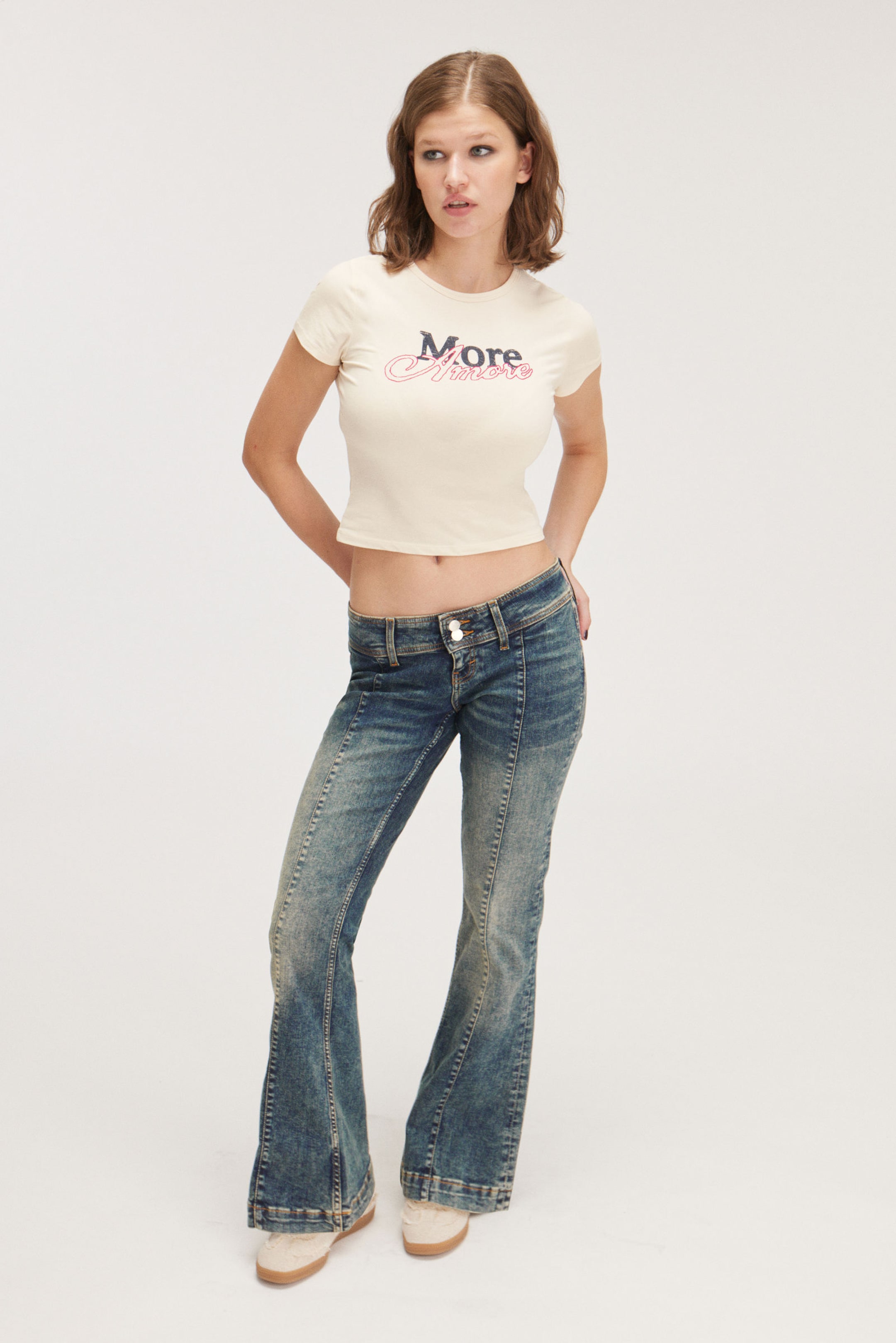 Canyon Blue - Nicole Low Bootcut Jeans - 0