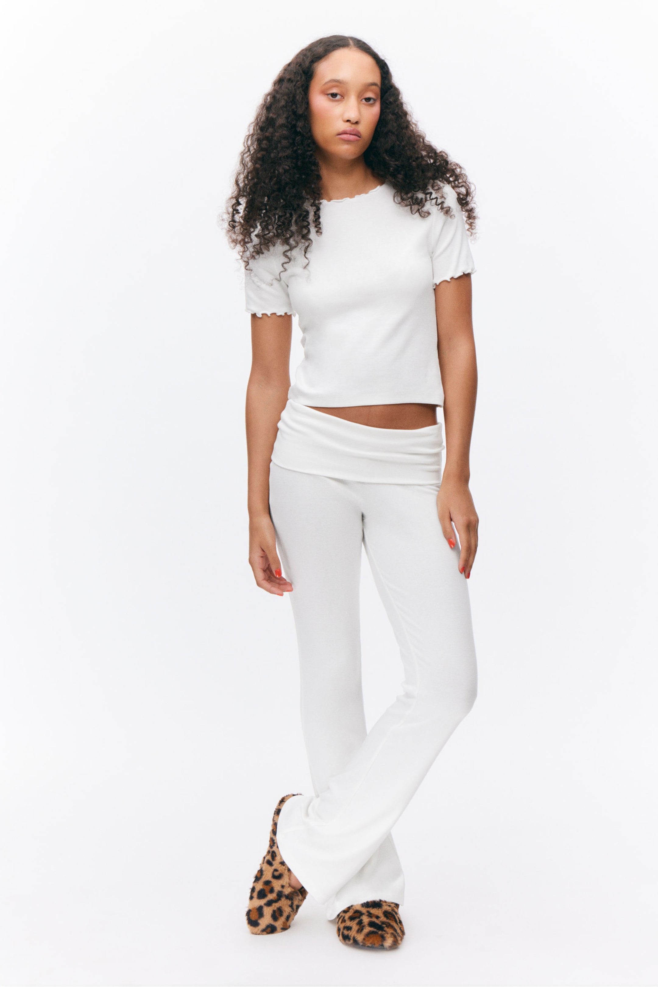 #F0EFEC - Soft Pyjama T-shirt - 2