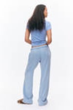 Dusty Blue - Soft Terry Pyjama Bottoms - 2