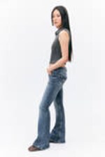 Sunset Blue - Cheri Low Waist Flared Jeans - 3