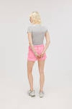 Grey - pink spiky heart - Cropped t-shirt - 2