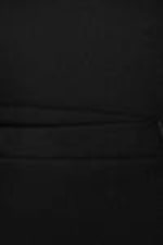 Black - Low Waisted Mini Suiting Skirt - 4