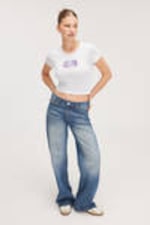 White - Sardines - Cropped t-shirt - 1