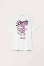 Biscotti Bliss - Oversized Throw-on T-shirt - 0