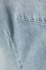Space Blue - Light Blue - Halter Neck Denim Jumpsuit - 5