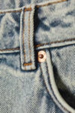 California Blue - Pleated Mini Denim Skirt - 4