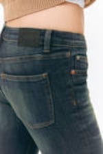 Raven Blue - Dark Blue - Katsumi Low Waist Flared Jeans - 2