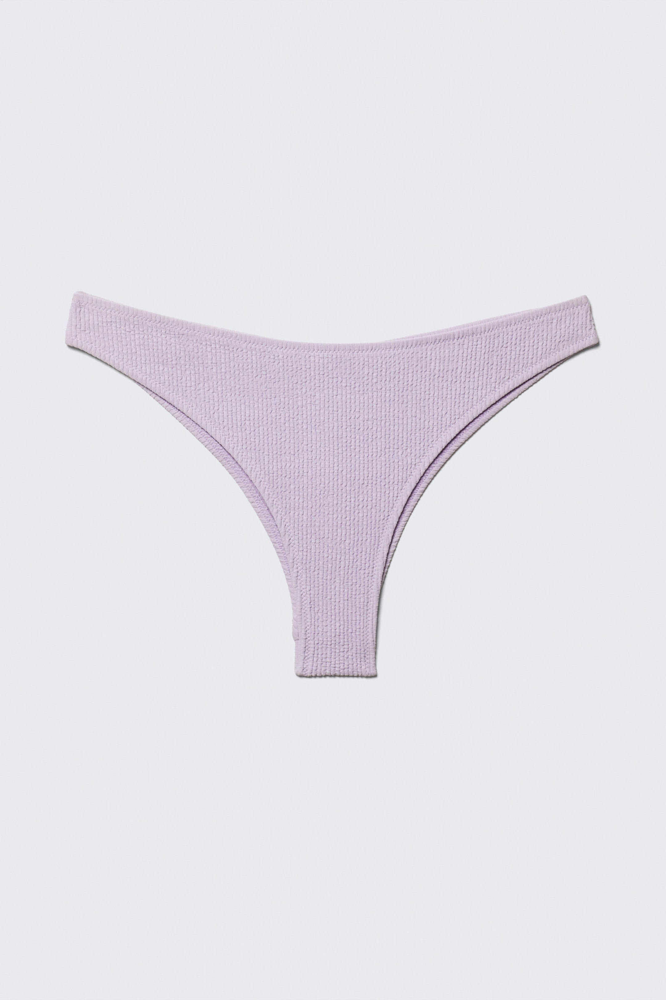 Lilac - Structured Brazilian Cut Bikini Bottoms - 3