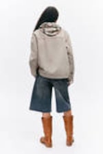 Pinkish Beige - Padded Cotton Canvas Jacket - 4