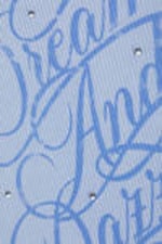 Light Blue - Dream & dazzle - Printed Fitted Tank Top - 5