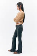 Raven Blue - Dark Blue - Katsumi Low Waist Flared Jeans - 3