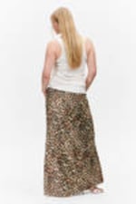 Leopard Print - Low Waist Maxi Skirt - 3