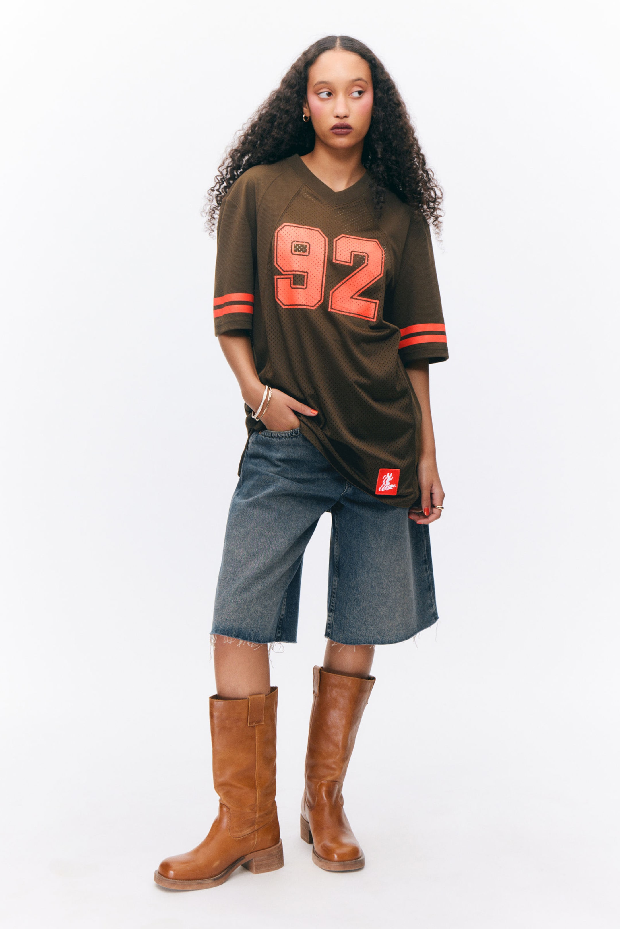 #443B33 - Sporty Mini T-shirt Dress - 2