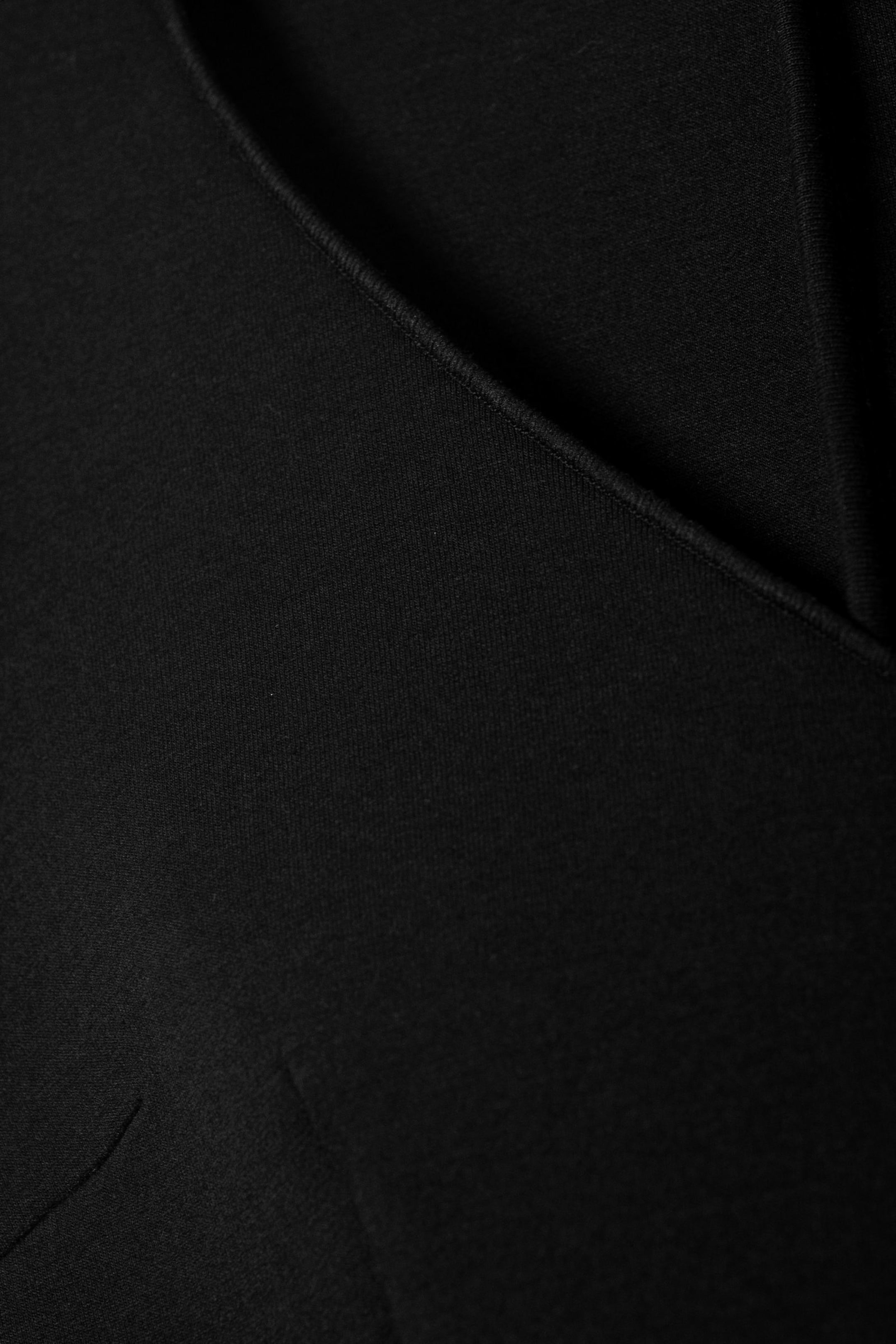 Black - V-Neck Fit-and-Flare Tank Dress - 5