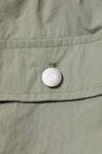 Light Khaki Green - Drawstring Mini Cargo Shorts - 5