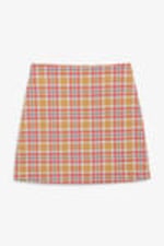 Fudge tartan - A-line mini skirt - 0