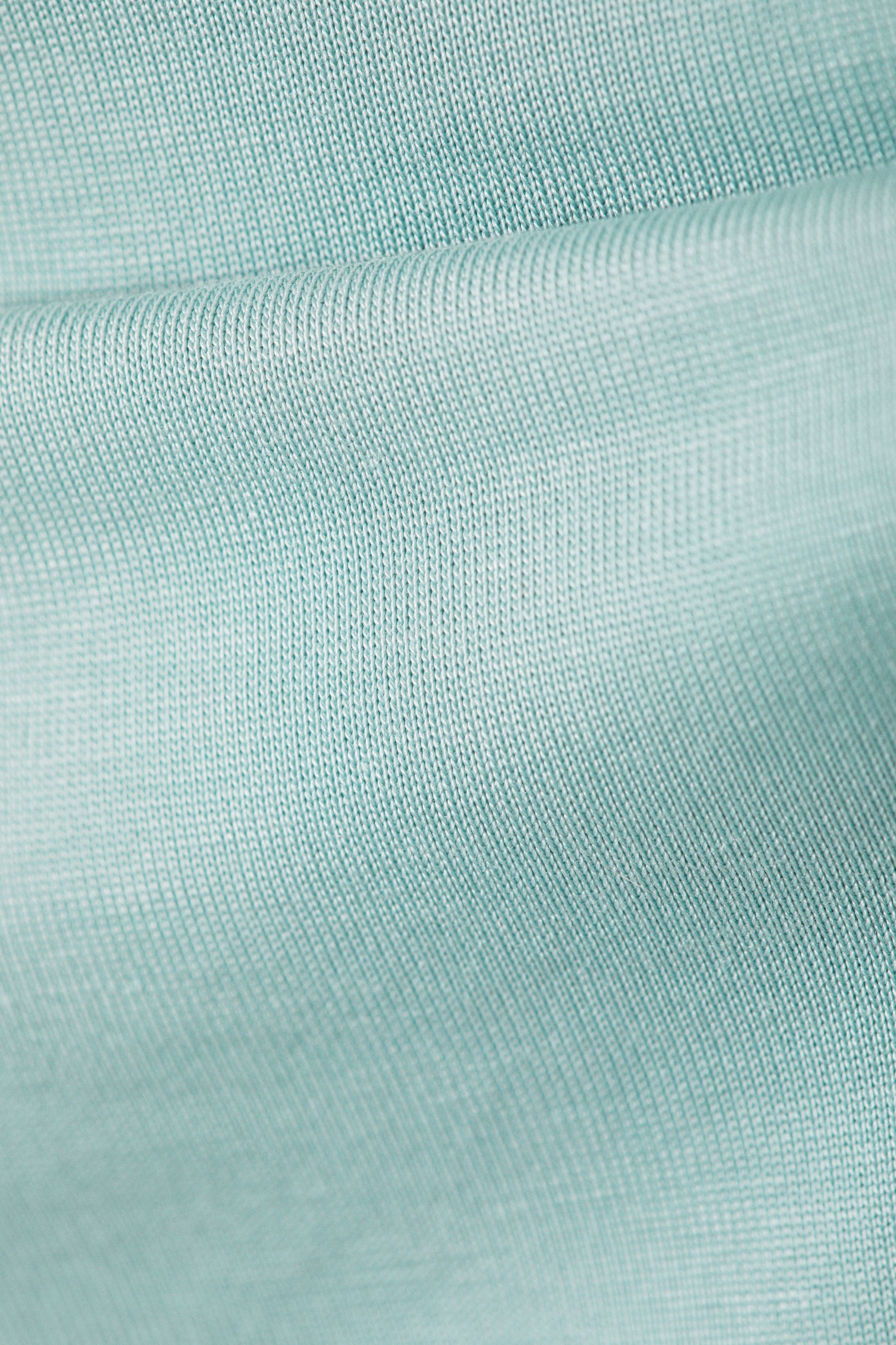Dusty Turquoise - Super soft sleeveless boatneck top - 4