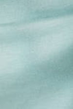 Dusty Turquoise - Super soft sleeveless boatneck top - 4